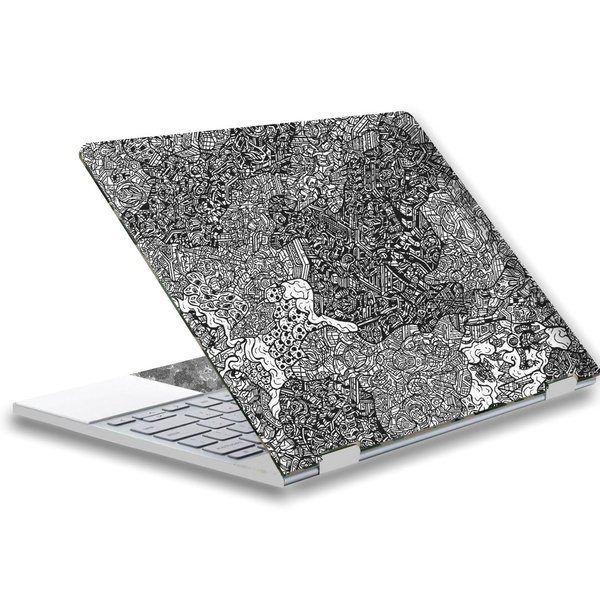 Характеристики Наклейка на крышку и клавиатуру для Dell XPS 15 9570 ...