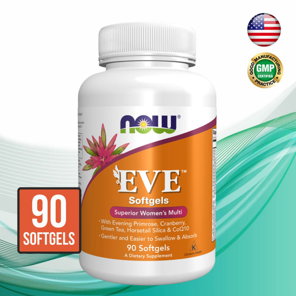 NOW EVE Ева Женские витамины (таблетки массой 1530,00 мг), 90 softgels ...