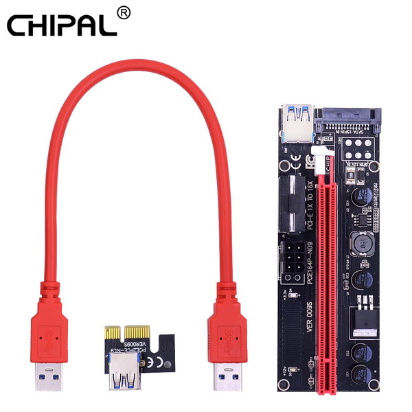 Характеристики PCI-E райзер для видеокарты CHIPAL 009S Riser PCIE ...