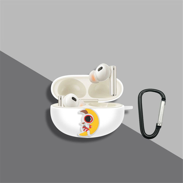 Силиконовый Чехол противоударный для беспроводных наушников Realme Buds ...