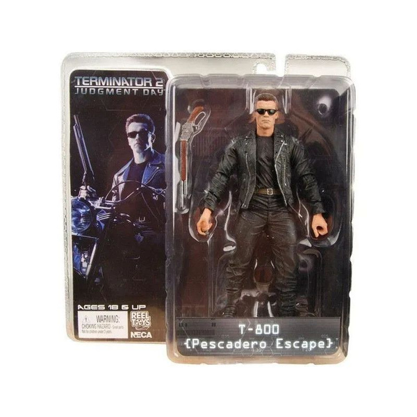 Фигурка Терминатор 2 - Pescadero Escape Terminator Т-800 (18см) Шварц ...