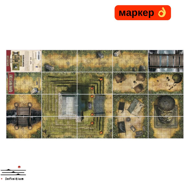 ДНД Игровое поле PZO4023. Террейн карта, мат для игры dnd Pathfinder ...