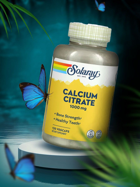 Calcium Citrate Цитрат кальция 1000 мг 120 капсул - купить с доставкой ...