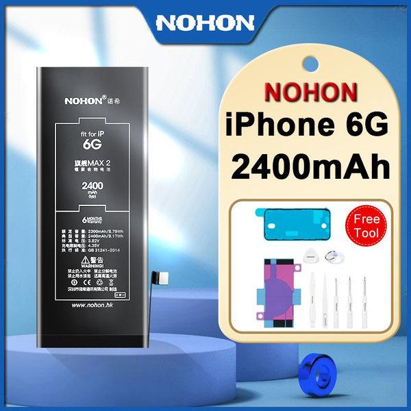 Аккумулятор Nohon подходит для перезаряжаемой батареи iPhone 6G ...