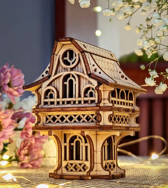 Конструктор домик 3д - купить с доставкой по выгодным ценам в интернет ...