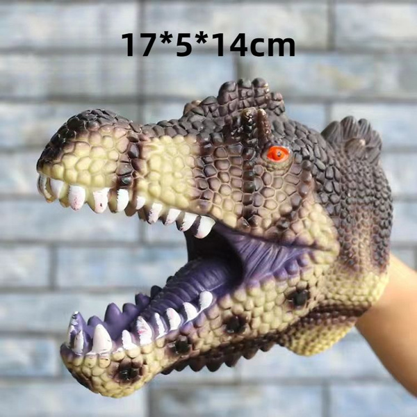 Игрушка на руку перчатка Динозавр, Кукольный Рукозвери - купить с ...