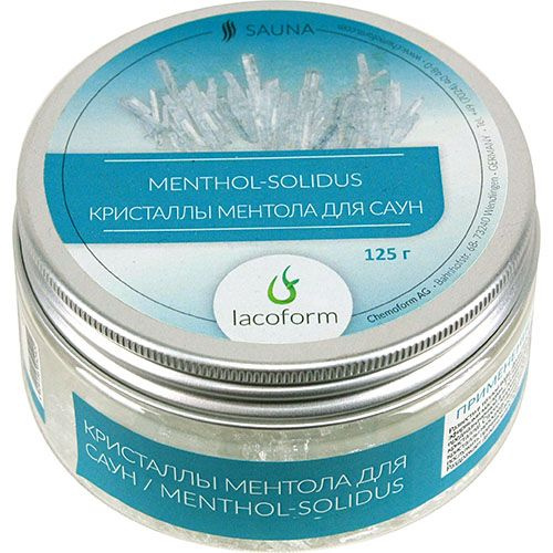 Кристаллы ментола для саун Menthol-Solidus (125 г) - купить по выгодной ...