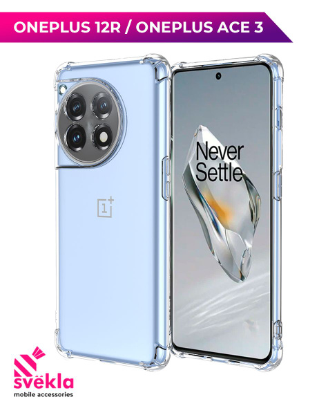 EASSGU Custodia In Pelle PU Per OnePlus 12R E Ace 3 - Cover Business Azzurra Anticaduta - 5