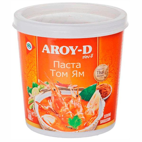 Соус для приготовления Aroy-D (Арой Д) Паста том ям (для супов и соусов ...