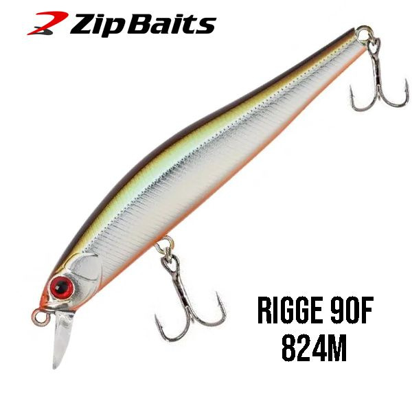 Воблер Минноу (Minnow) ZipBaits Rigge 90F, 0.5-1.0 м купить по выгодной ...