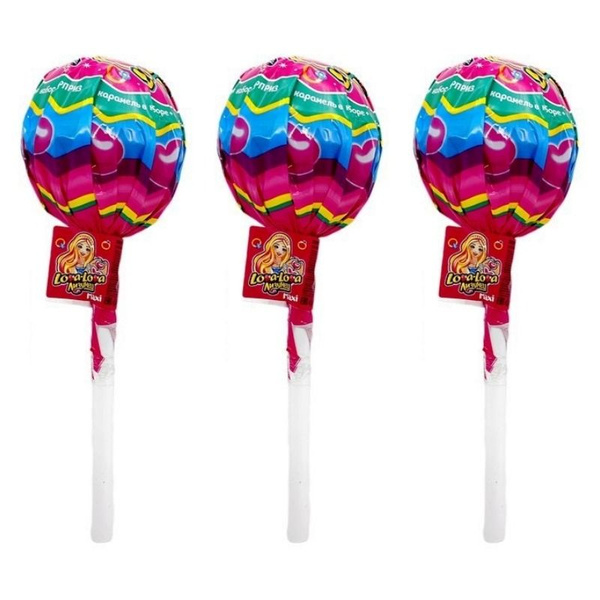 Канди Клаб Карамель Лизунец, Maxi, Lova-Lova, 112 гр., 3 шт. - купить с ...