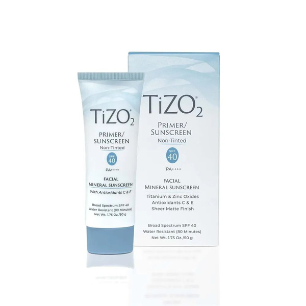 Крем солнцезащитный TiZO 2 Primer/Sunscreen Non-Tinted SPF 40 PA ...