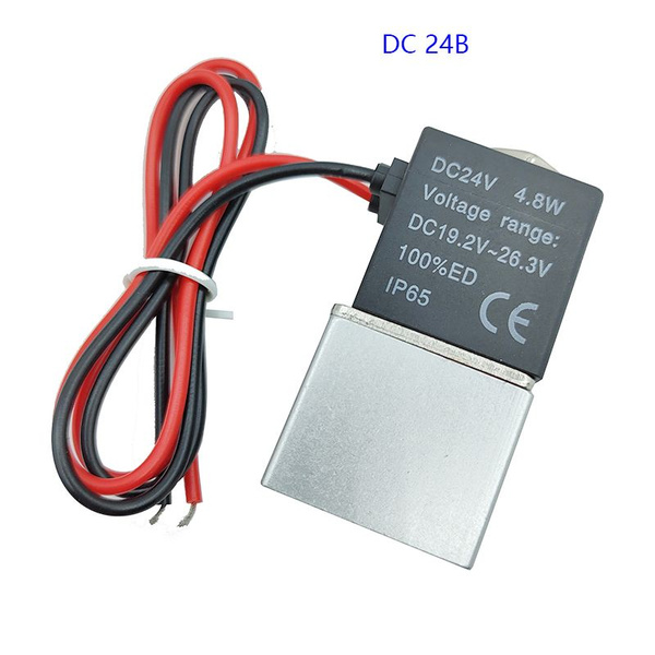 1/8" DC 12 В 24 В В 220 В Быстродействующий электромагнитный клапан 2 ...