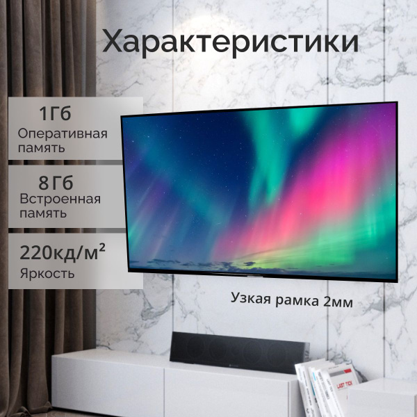 Купить телевизор Full HD 32" Full HD, Матовый 32" - купить с доставкой ...