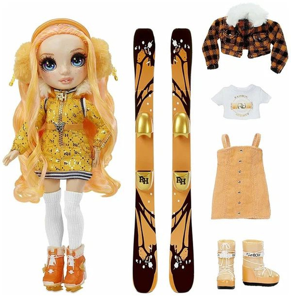 Кукла Rainbow High Winter Break Fashion Doll- Poppy Rowan Orange ...