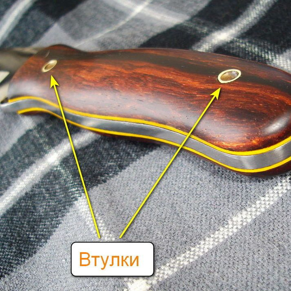 Заклепка втулка резьбовая для ручек ножей 4мм (белый) - купить с ...