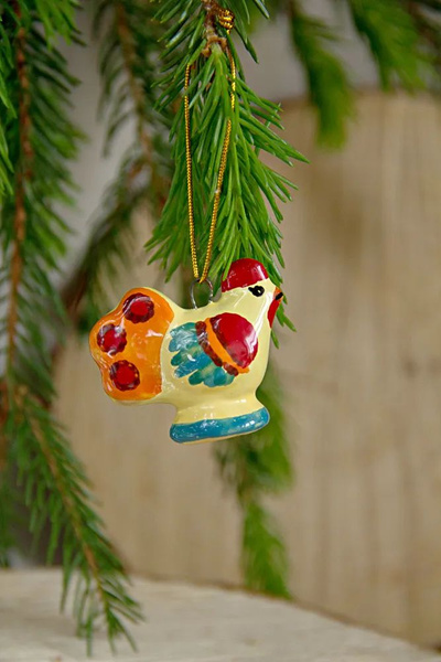 Елочная игрушка Ярославская майолика, Керамика - купить в интернет ...