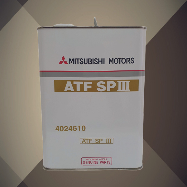 Трансмиссионное масло Mitsubishi ATF SP-III 4 л 4024610 купить c ...
