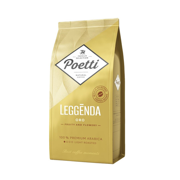Кофе в зернах Poetti Legenda Oro 100% арабика, 1кг купить на OZON по ...