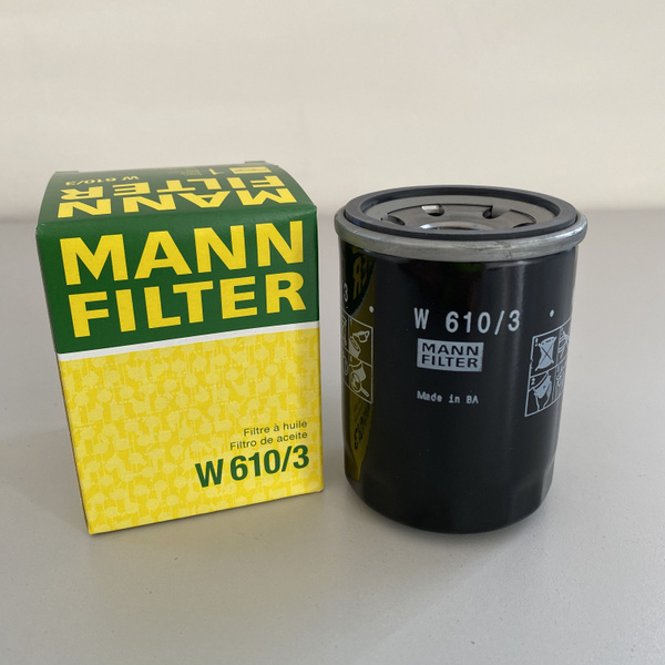 Фильтр масляный MANN FILTER W 610/3 - купить по выгодным ценам в ...