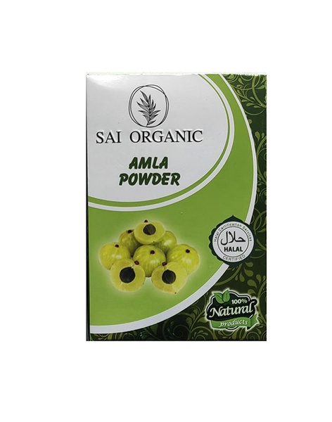 AMLA POWDER, Sai Organic (АМЛА ПОРОШОК для волос, Саи Органик), 100 г ...