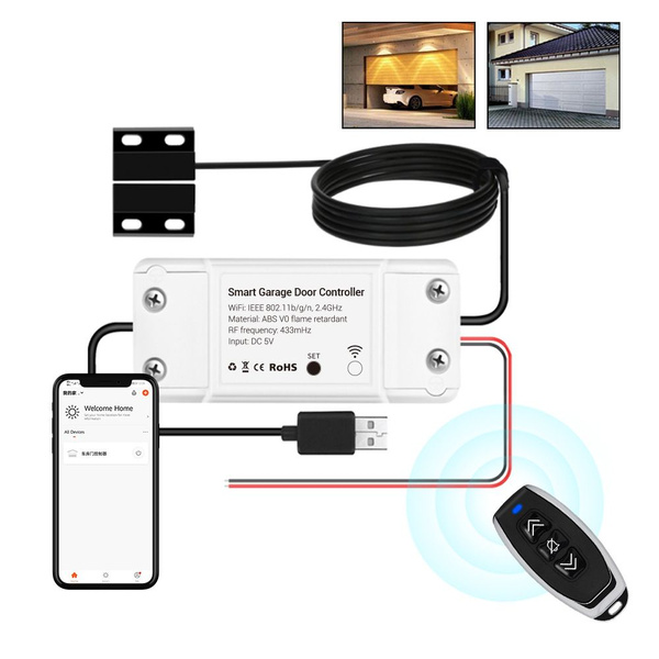 Граффити-контроллер гаражных ворот wifi, дистанционное управление ...