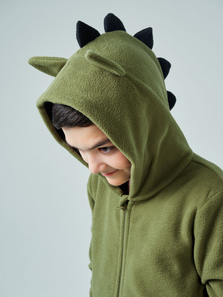 Кигуруми Wesen "Дино", арт. 31001, оливковый, размер 152-158, Мальчики ...