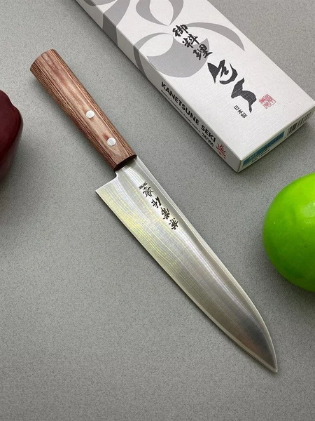 Купить Нож кухонный Kanetsune Seki Гюйто 180/305 мм DSR1K6 по низкой ...