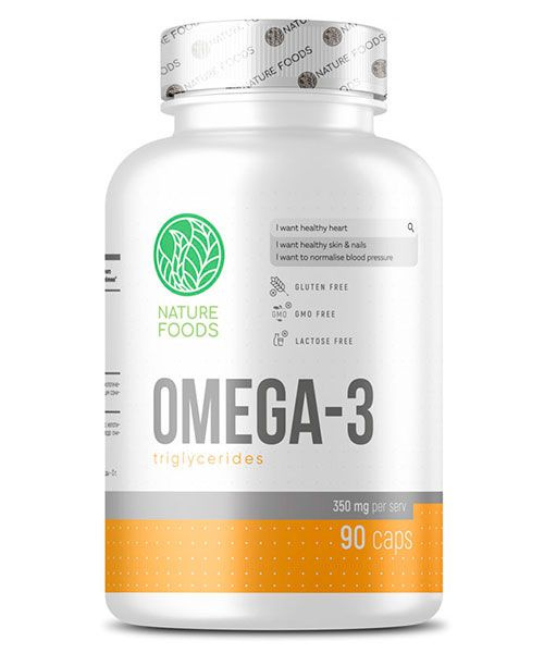 Жирные кислоты Omega-3 Nature Foods - купить с доставкой по выгодным ...