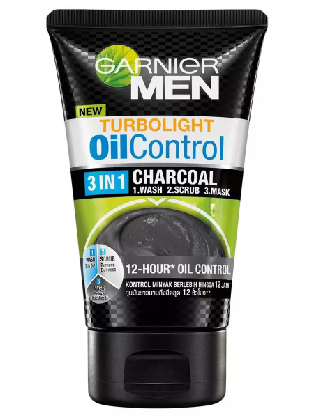 Garnier Men Осветляющая пена с углем для лица - купить с доставкой по ...