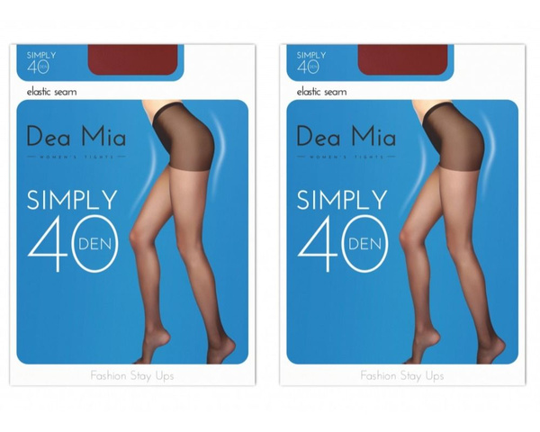 Колготки Dea Mia, 40 ден, 2 шт - купить с доставкой по выгодным ценам в ...