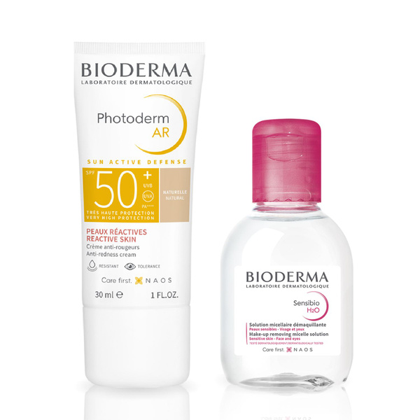 Характеристики Набор Bioderma Крем Фотодерм AR SPF 50+, 30 мл + Вода ...