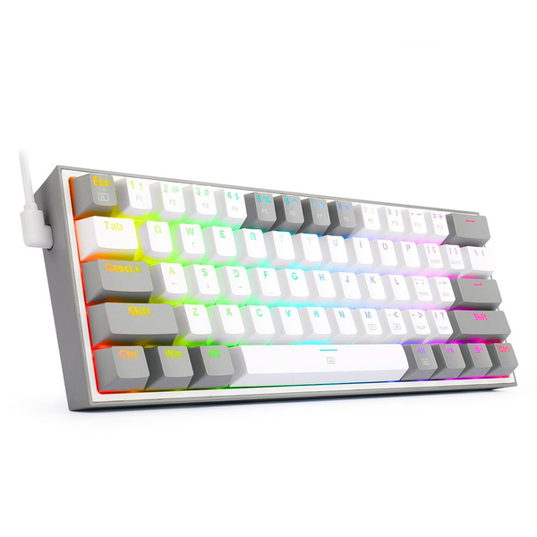 Как разобрать клавиатуру k617 rgb Вопросы и ответы о Redragon Игровая клавиатура Fizz k617, Английская раскладка, 
