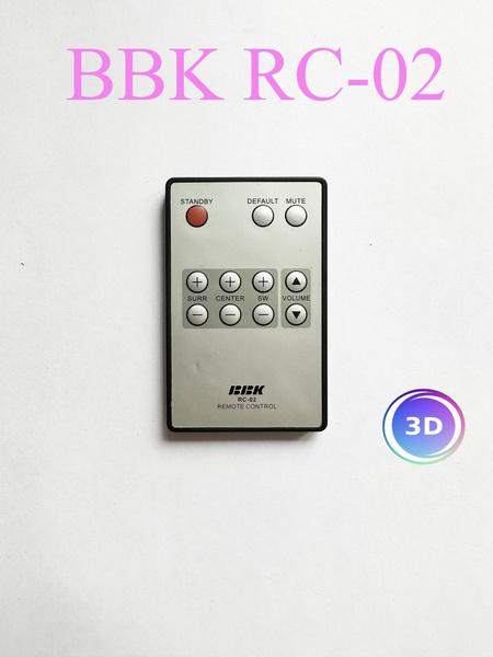 Пульт ДУ BBK RC-02 - купить по выгодной цене в интернет-магазине OZON ...