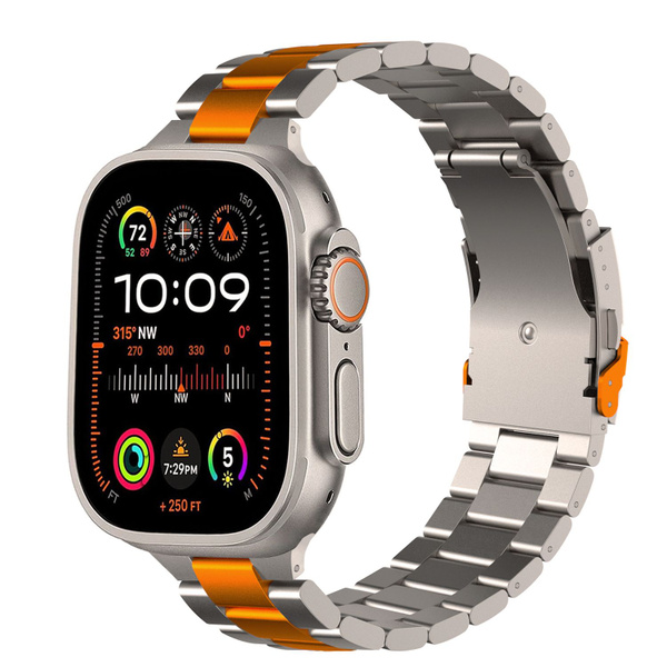 Титановый ремешок для Apple Watch 41 мм(S10) / 41 мм / 40 мм / 38 мм ...