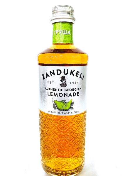 Zandukeli (Зандукели), лимонад Груша, стекло, 0,5 л х 12 шт., Грузия ...
