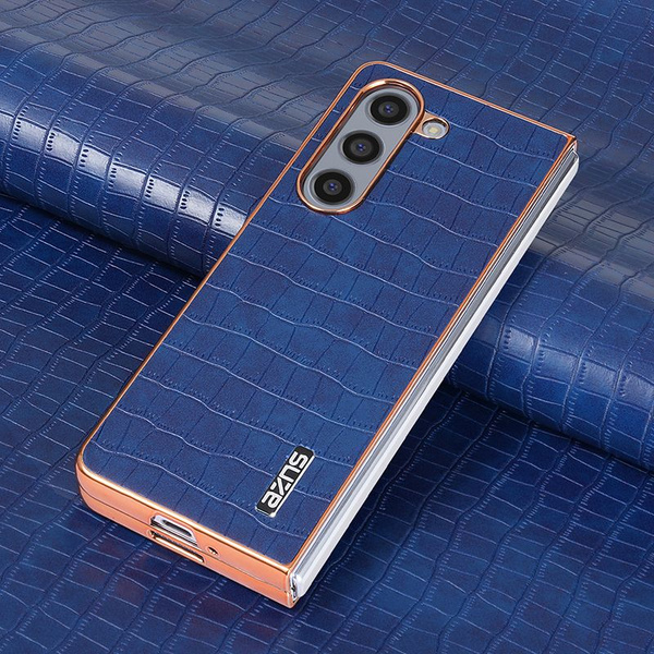 Классический кожаный чехол для Samsung Galaxy Z Fold 6/ W25 (на Самсунг ...