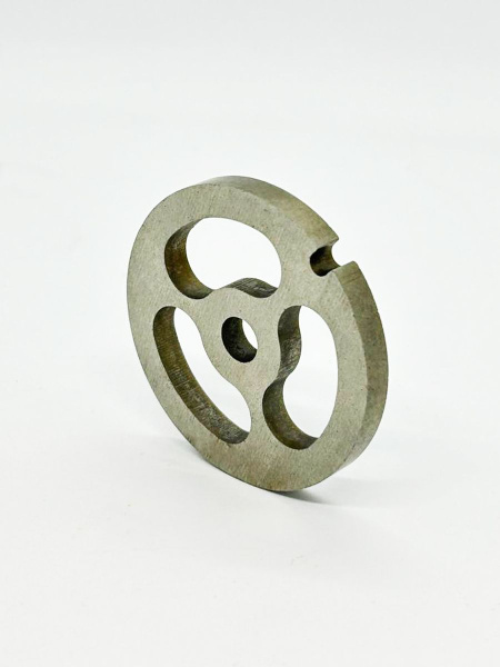 Решетка #5 подрезная для мясорубки Ротор ЭМШ 35-300 и др (D-54/8mm, отв ...