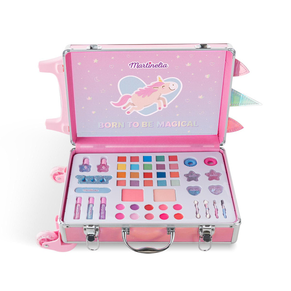 Набор косметики в большом дорожном кейсе Martinelia Little Unicorn ...