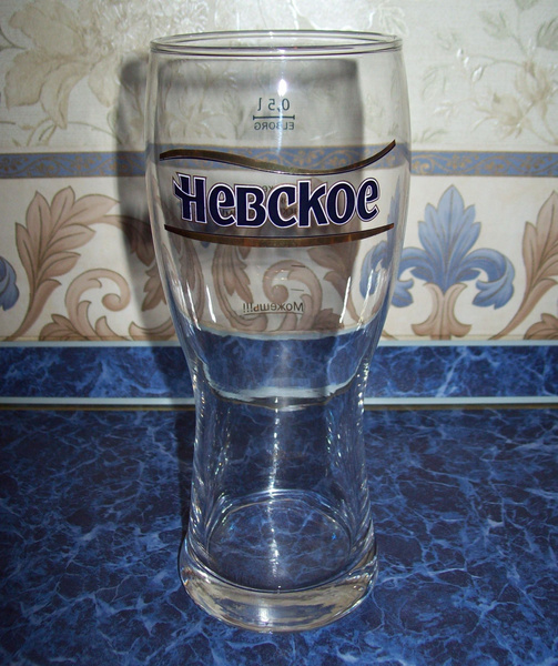 НЕВСКОЕ. Винтажный Коллекционный Стеклянный Бокал - ПИВО НЕВСКОЕ. Бокал ...