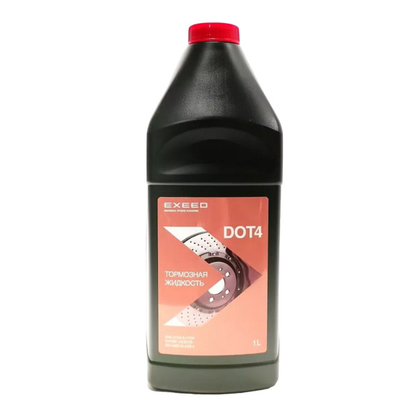 Жидкость тормозная EXEED Тормозная жидкость 20527 DOT4 Brake Fluid 1L ...