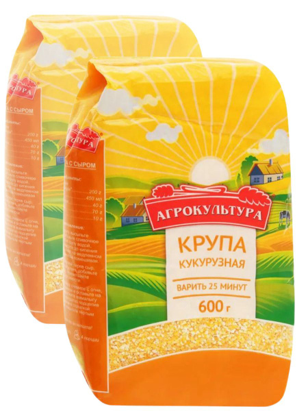 Крупа Кукурузная ТМ "Агрокультура"/600 гр. 5 пачек - купить с доставкой ...