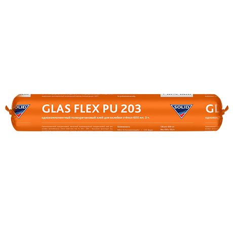 SOLID GLAS FLEX PU 203 однокомпонентный полиуретановый клей для вклейки ...