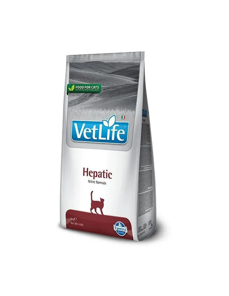 Vet Life Hepatic сухой корм для кошек для печени - 2 кг - купить с ...