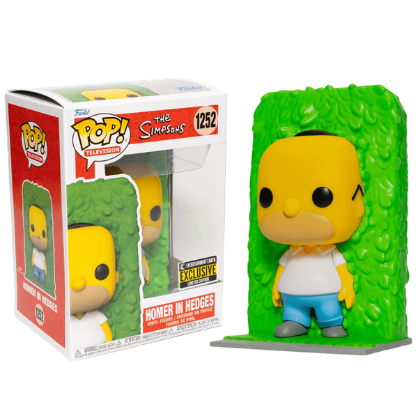 Фигурки Funko Pop! Simpsons: Homer in Hedges (Стикер EE (Фанко Поп ...
