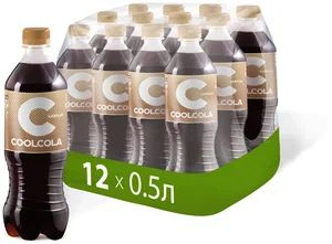 Газированный напиток Очаково Cool Cola Vanilla (Кул Кола Ваниль), 12 ...
