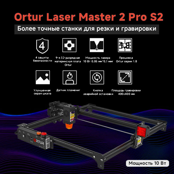 Лазерный гравер по дереву,металлу,стеклу ORTUR LM2 Pro S2 10 - купить ...