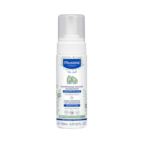 Mustela Шампунь для волос, 150 мл - купить с доставкой по выгодным ...