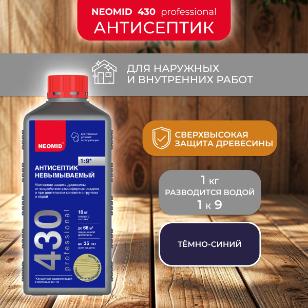 Строительный антисептик Neomid Невымываемый - купить по выгодной цене в ...