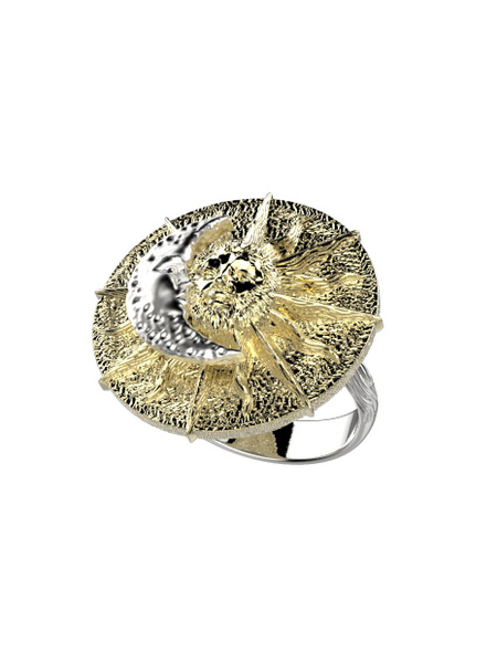 Spika Gold Кольцо Серебро 960 пробы - купить с доставкой по выгодным ...